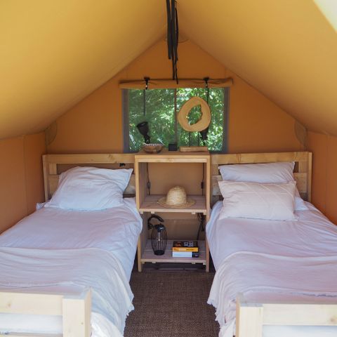 CANVAS AND WOOD TENT 2 people - Shimmer - 2 people