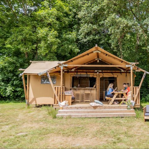 Canvas and wooden tent 5 persons - Dreamer 40
