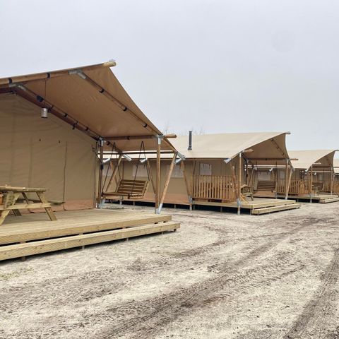 CANVAS AND WOOD TENT 5 people - Safari Lodge A