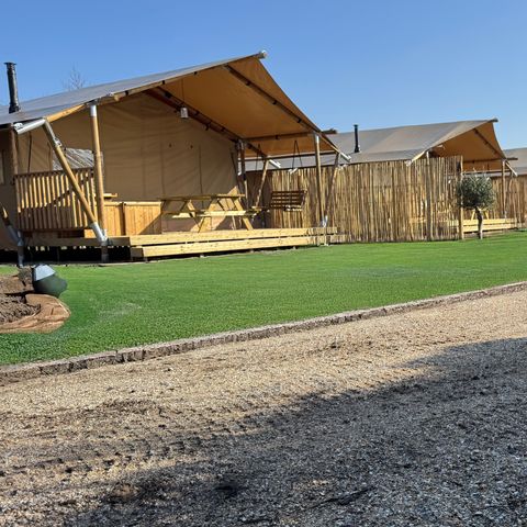 CANVAS AND WOOD TENT 5 people - Safari Lodge A