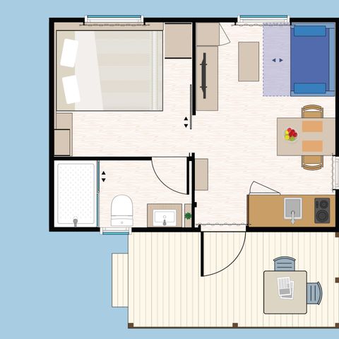 BUNGALOW 2 people - Yucatan