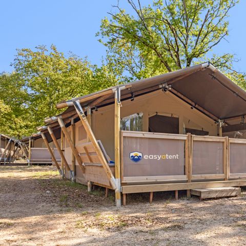 CANVAS AND WOOD TENT 5 people - Safari tent Lodge (5P) 
