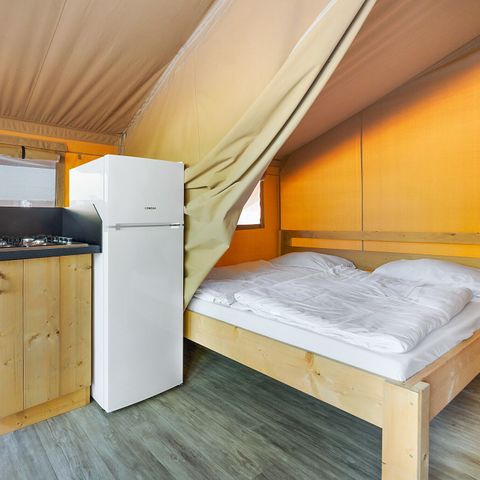 Canvas and wooden tent 5 persons - Safari tent Lodge (5P)