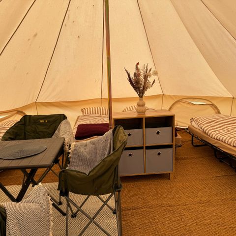 CANVAS AND WOOD TENT 4 people - Tipi tent