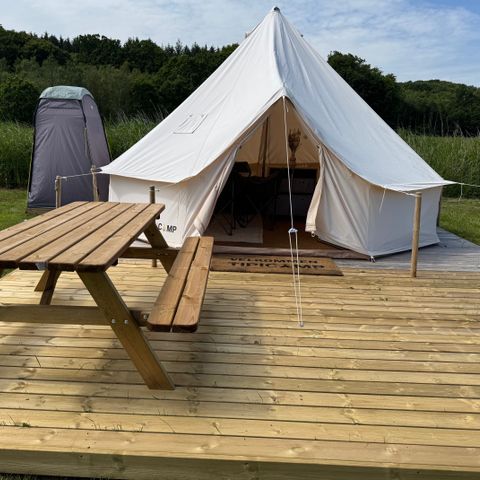 CANVAS AND WOOD TENT 4 people - Tipi tent