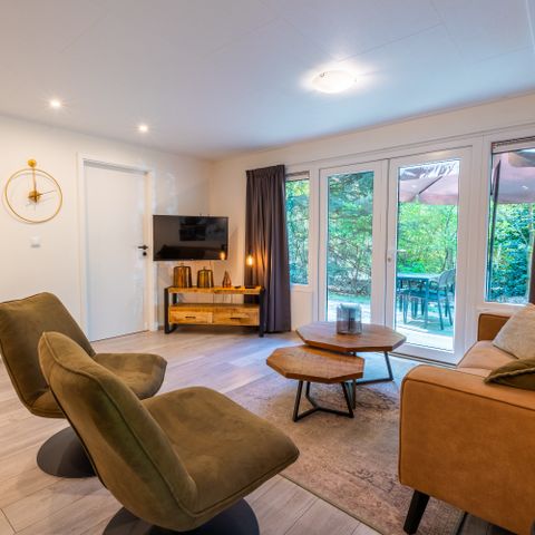 CHALET 4 people - Woodenborg lodge with hot tub