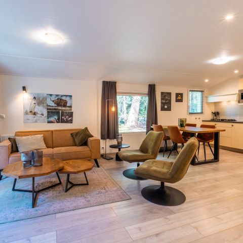 CHALET 4 people - Woodenborg lodge with hot tub