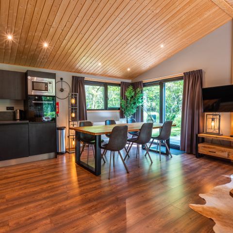 Chalet 6 persons - Esborg lodge with hot tub