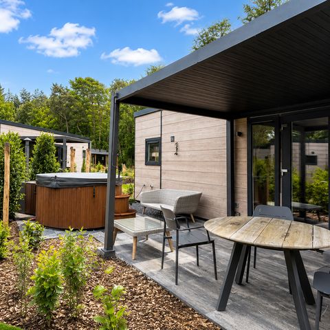 LODGE 4 people - Groeneborg with hot tub