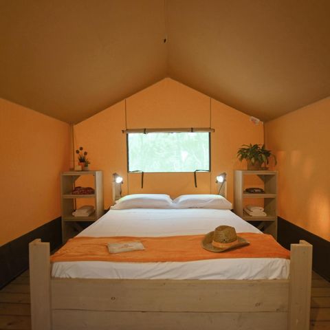 Canvas and wooden tent 2 persons - Cast Away