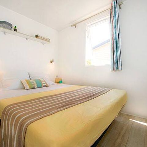 Mobile home 4 persons - Mobile-home | Comfort | 2 Bedrooms | 4 Pers. | Raised terrace | Air-con.
