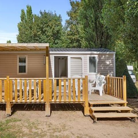 MOBILE HOME 4 people - Mobile-home | Comfort | 2 Bedrooms | 4 Pers. | Raised terrace | Air-con.