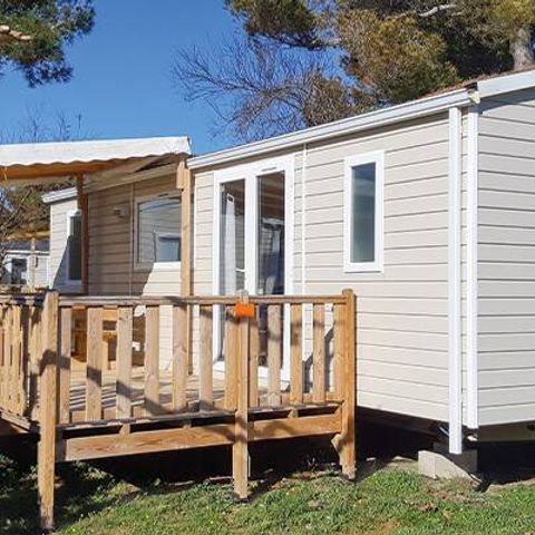 MOBILE HOME 4 people - Mobile-home | Comfort | 2 Bedrooms | 4 Pers. | Raised terrace | Air-con.