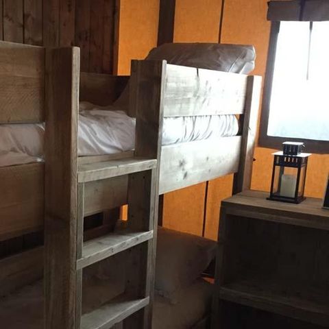 CANVAS AND WOOD TENT 6 people - Lodge tent