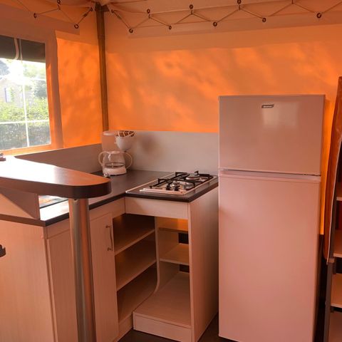 CANVAS BUNGALOW 4 people - 2-bedroom canvas bungalow