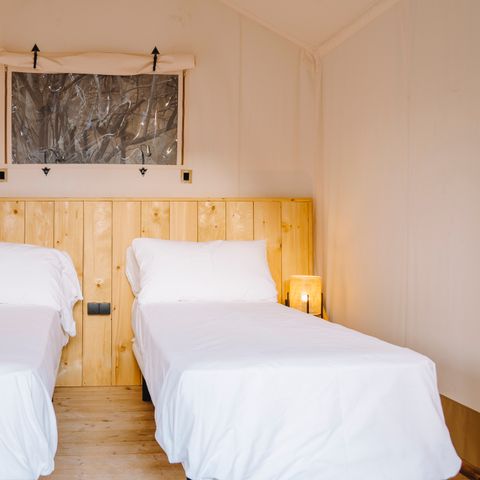 CANVAS AND WOOD TENT 2 people - SAFARI ARENA 2