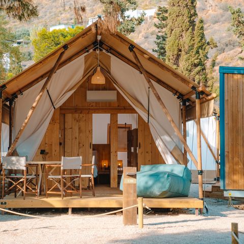 CANVAS AND WOOD TENT 5 people - ARENA SAFARI 5 SEA VIEW