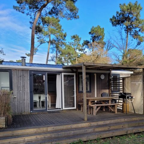 MOBILE HOME 6 people - 3 bedrooms with air conditioning (Immobilhome) pool bracelets included