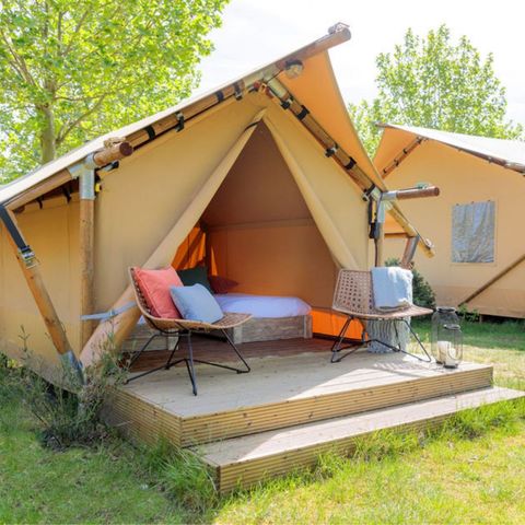 CANVAS AND WOOD TENT 2 people - Safari Tent I 2 pax