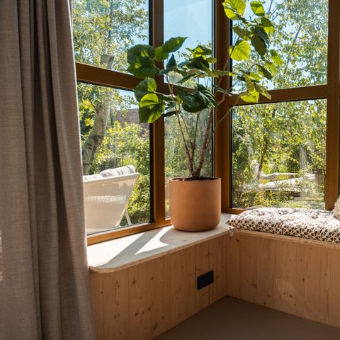 Tiny house 4 persons - Large Greenhouse