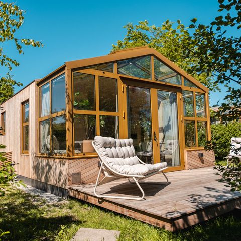 Tiny house 4 persons - Large Greenhouse