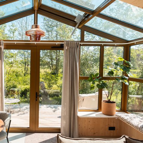Tiny house 4 persons - Large Greenhouse