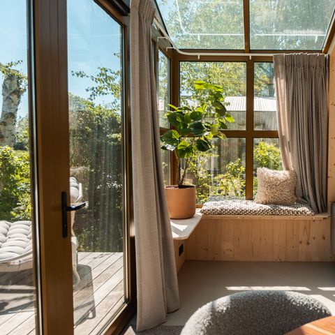 Tiny house 4 persons - Large Greenhouse