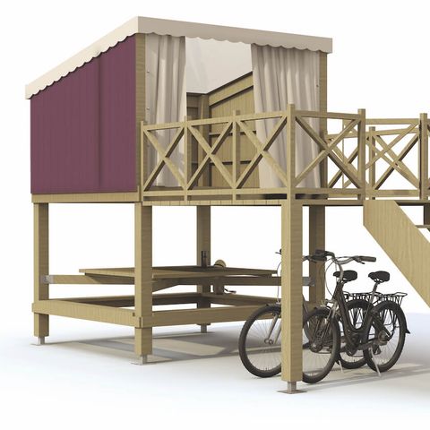 UNUSUAL ACCOMMODATION 2 people - Campétoile: no kitchen - no sanitary facilities