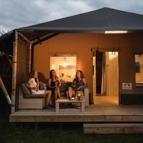 CANVAS AND WOOD TENT 6 people - Villatent Cottage