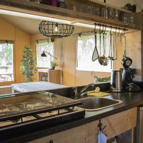 CANVAS AND WOOD TENT 6 people - Villatent Cottage