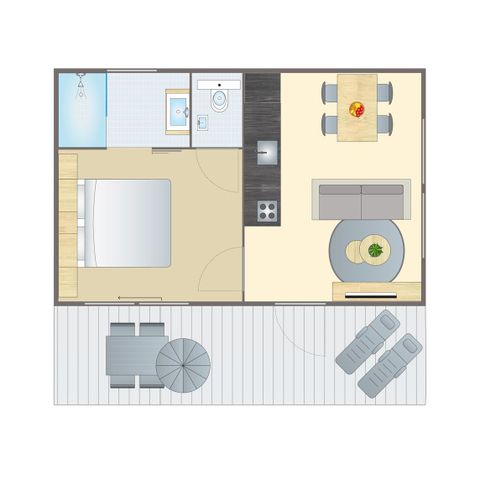 Chalet 2 persons - 2B2