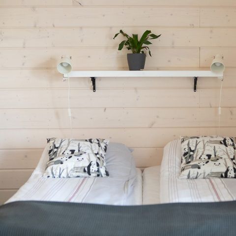Bedroom 2 persons - Aurinkorinne twin/double room