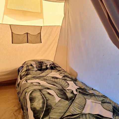 CANVAS AND WOOD TENT 6 people - Safari tent, sleeps 6