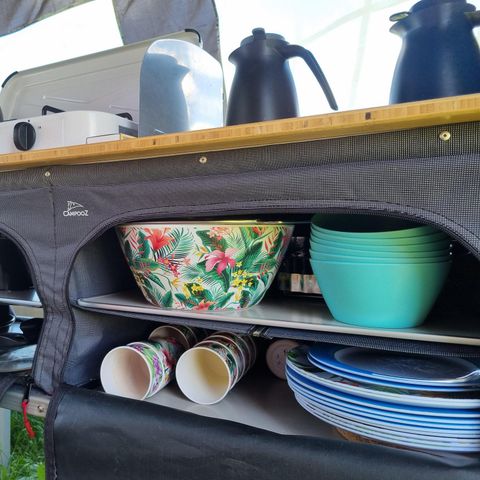 CANVAS AND WOOD TENT 2 people