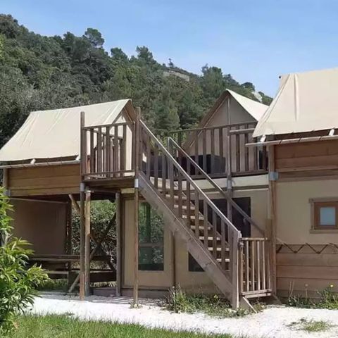 Tent 6 persons - Tent Lodge Tilleul 3ch 6 pers