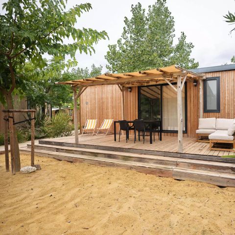 Mobile home 4 persons - Copy Cottage Roussane 3 Rooms 4 People Air-conditioned + TV 2sdb