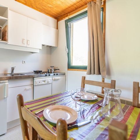 CHALET 6 people - Chalet in HARMONY with nature - 31m² - 2 bedrooms with river view