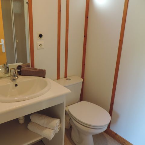 CHALET 6 people - Chalet in HARMONY with nature - 31m² - 2 bedrooms with river view