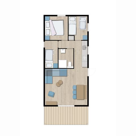 BUNGALOW 5 people - Butterflies Venhuis