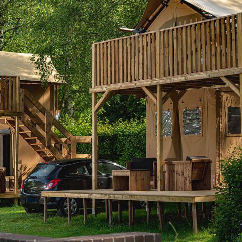 UNUSUAL ACCOMMODATION 2 people - Elevated Tent Lodge