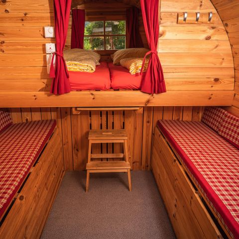 UNUSUAL ACCOMMODATION 4 people - Finkota Camping barrel