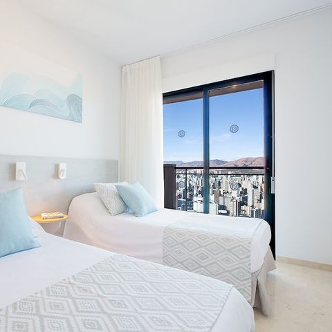 Apartment 5 persons - Flat - 2 bedrooms - Balcony - Panoramic view