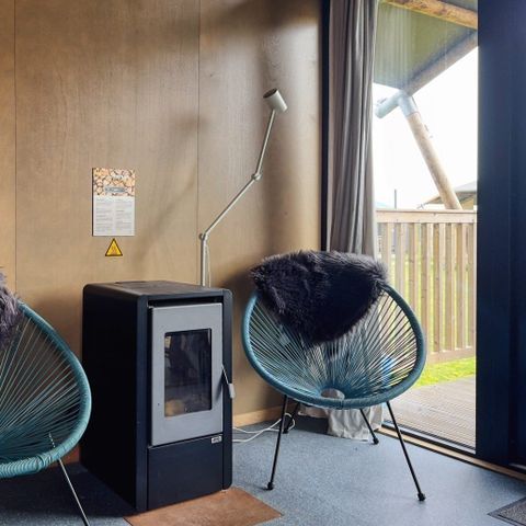 CANVAS AND WOOD TENT 4 people - Lodge