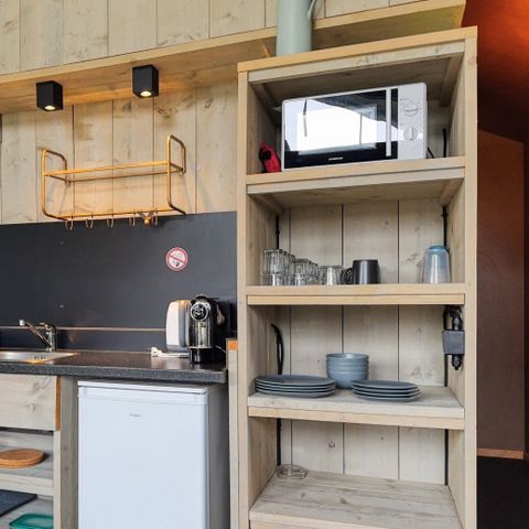 CANVAS AND WOOD TENT 4 people - Lodge