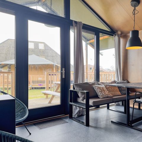 CANVAS AND WOOD TENT 4 people - Lodge