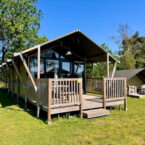 CANVAS AND WOOD TENT 4 people - Lodge