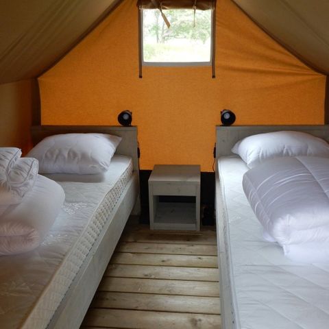 CANVAS AND WOOD TENT 2 people - Small hiking tent