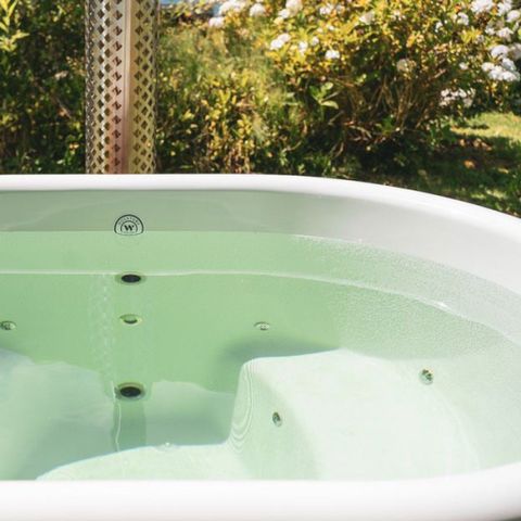 Bungalow 2 persons - DuinHut Kiekendief with hot tub