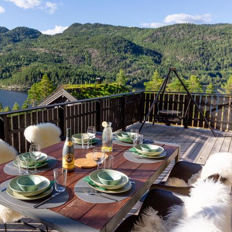 HOUSE 6 people - Moose Lodge | With Sauna & Water View