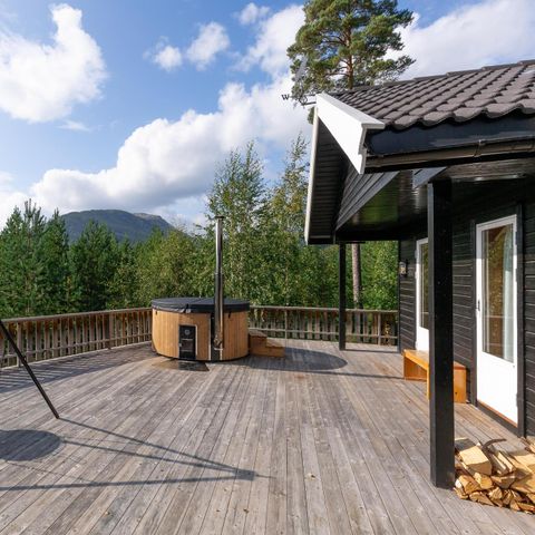 House 9 persons - Verhøf Hytte With Sauna & Hot Tub